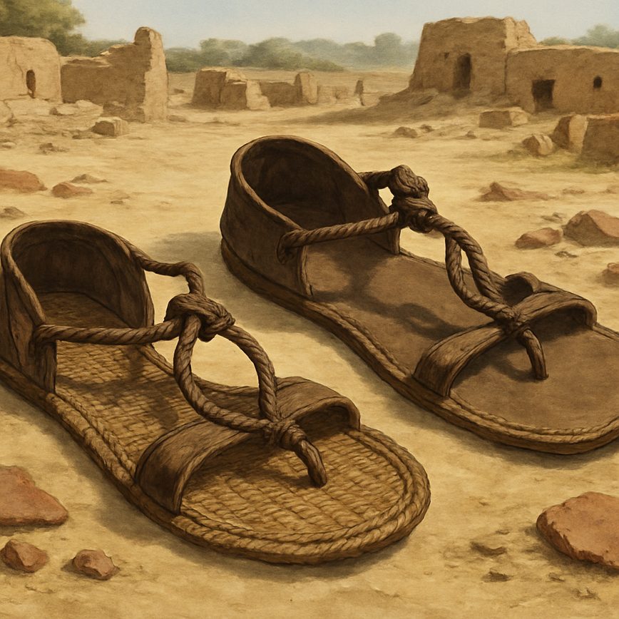 The craftsmanship behind African sandals