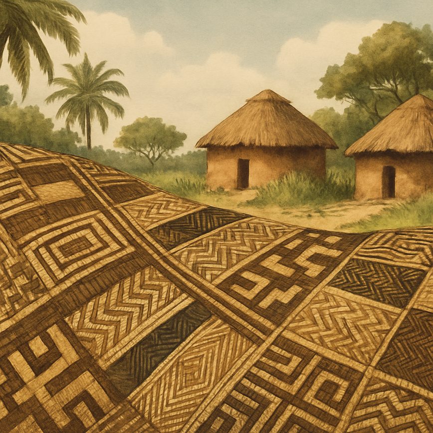 Traditional raffia weaving across Africa