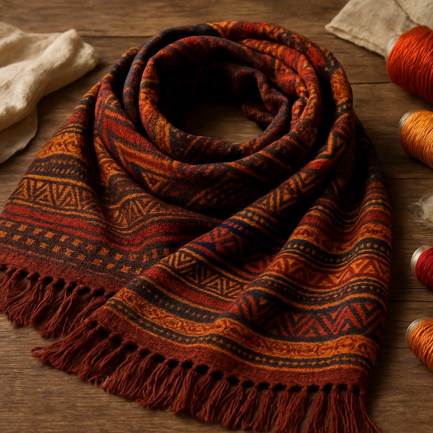 The beauty of handcrafted African scarves