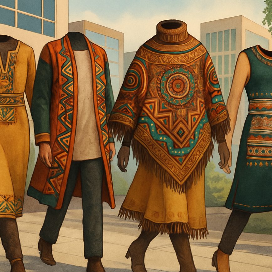 Modern reinterpretations of tribal fashion
