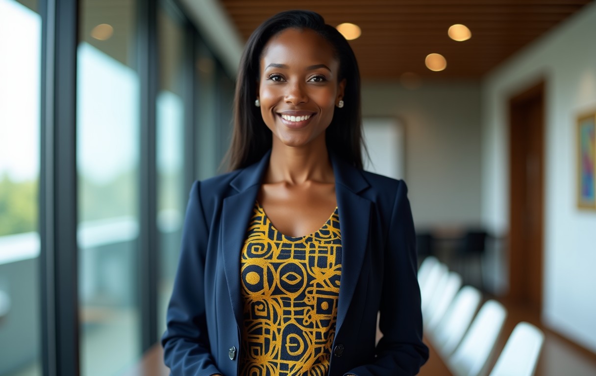 African-inspired fashion for modern professionals — Styling for different professional environments
