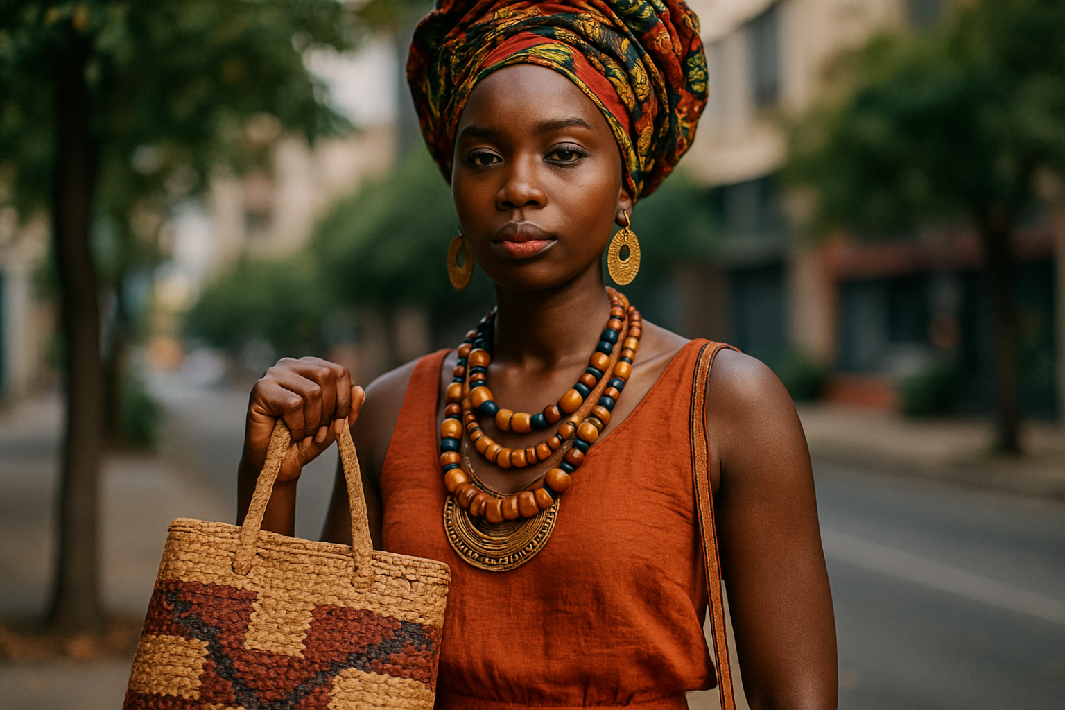 How to style Afro-ethnic accessories