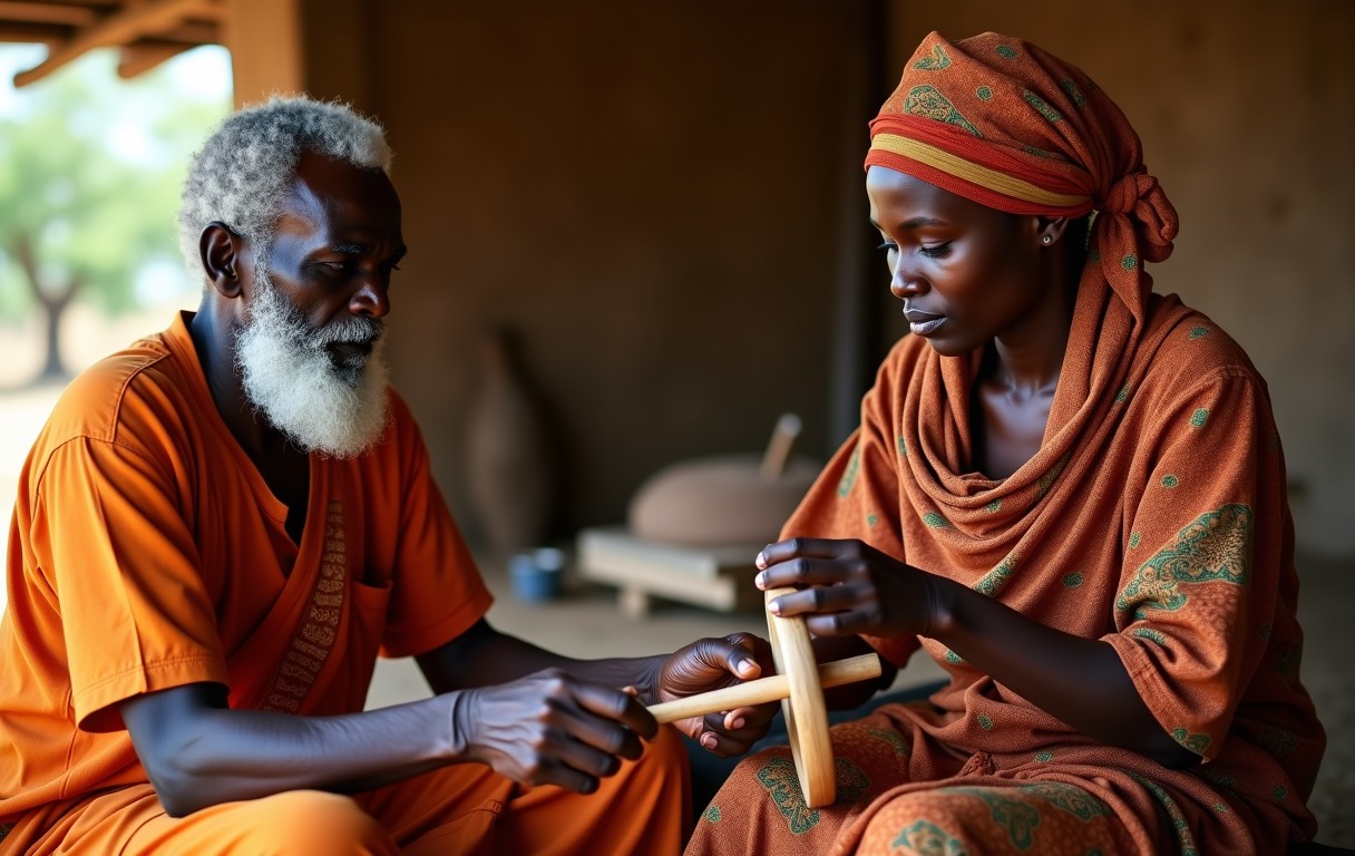The role of elders in craft transmission — Apprenticeship rituals in African craft villages The role of elders in craft transmission — Apprenticeship rituals in African craft villages
