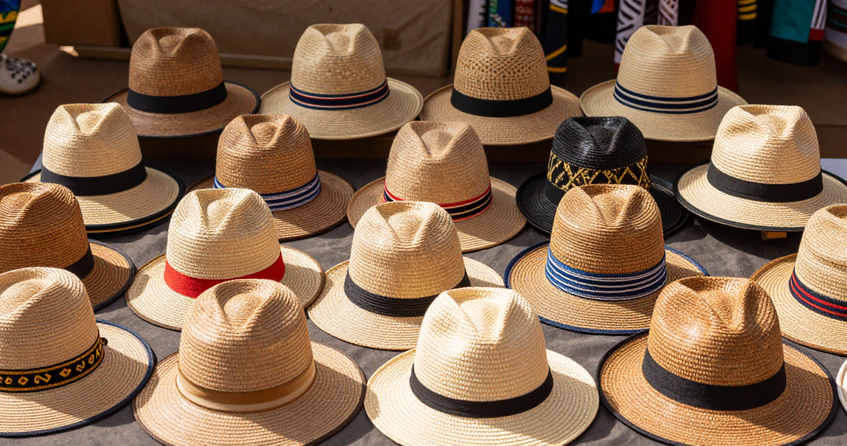 Handwoven African hats: cultural significance