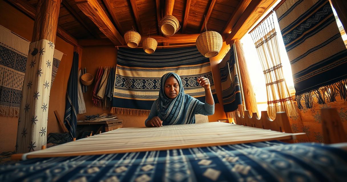 The elegance of Ethiopian textile traditions — The Role of Artisans in Preserving Tradition
