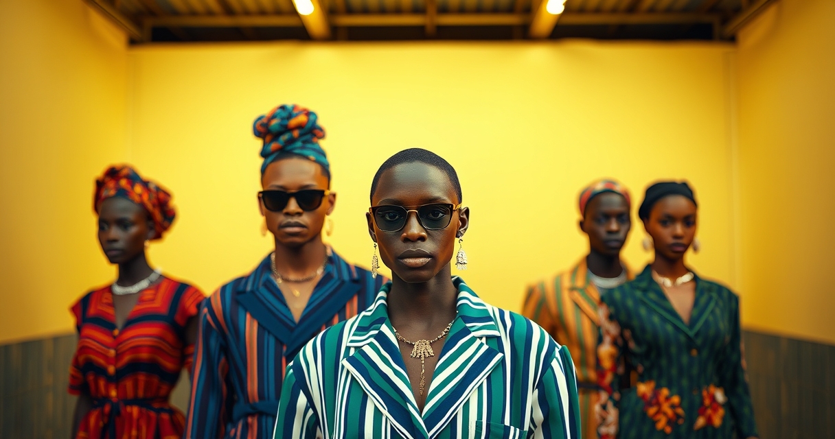 The influence of African heritage on UK designers
