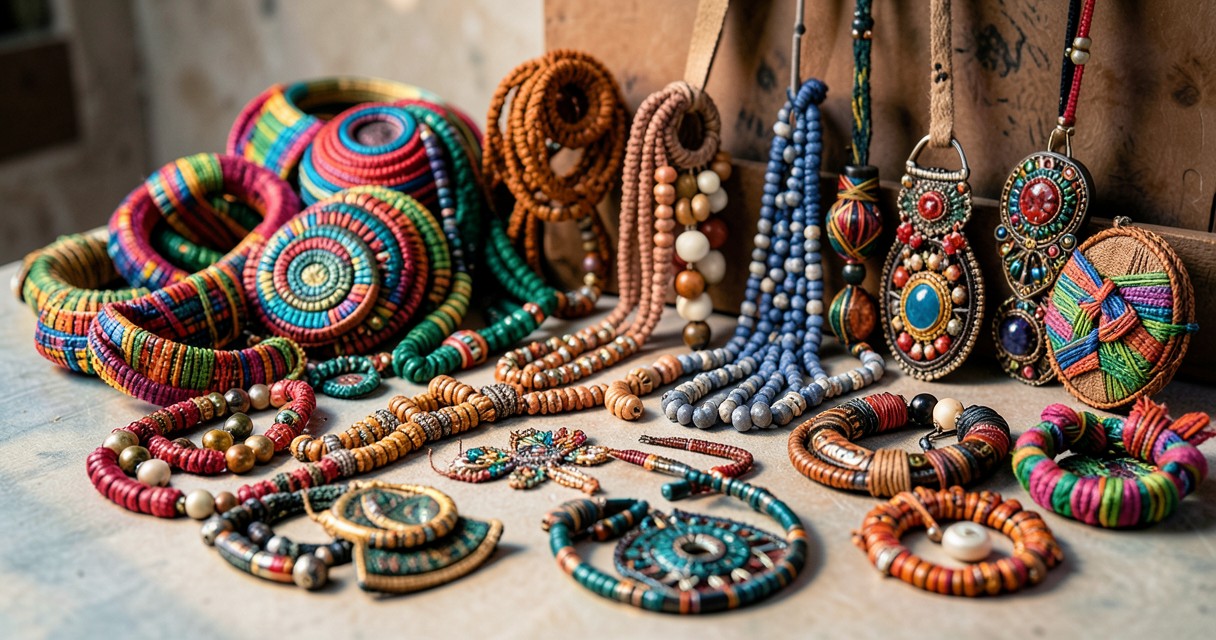 African handmade accessories