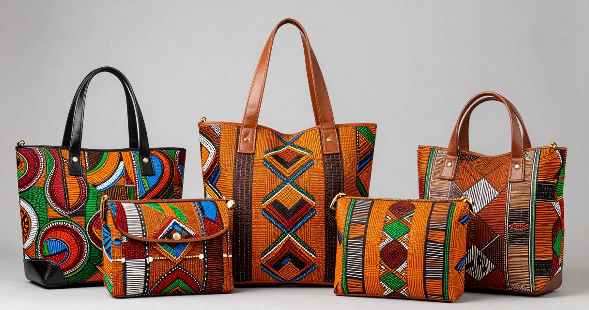 African handmade bags craft