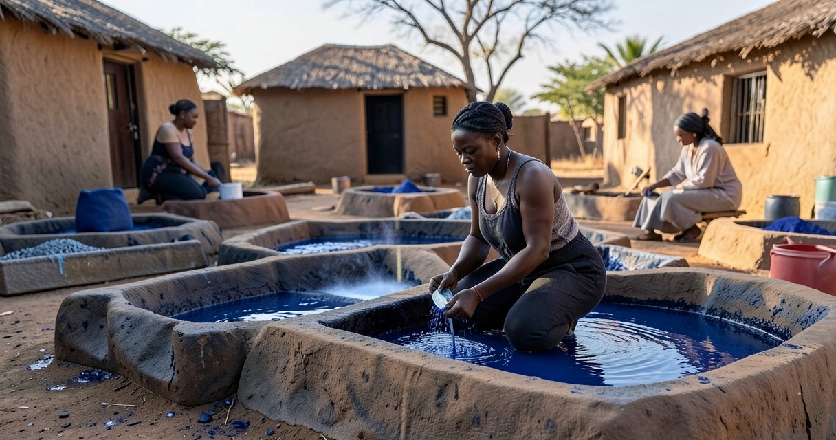 African indigo dyeing — The role of women in preserving indigo traditions African indigo dyeing — The role of women in preserving indigo traditions