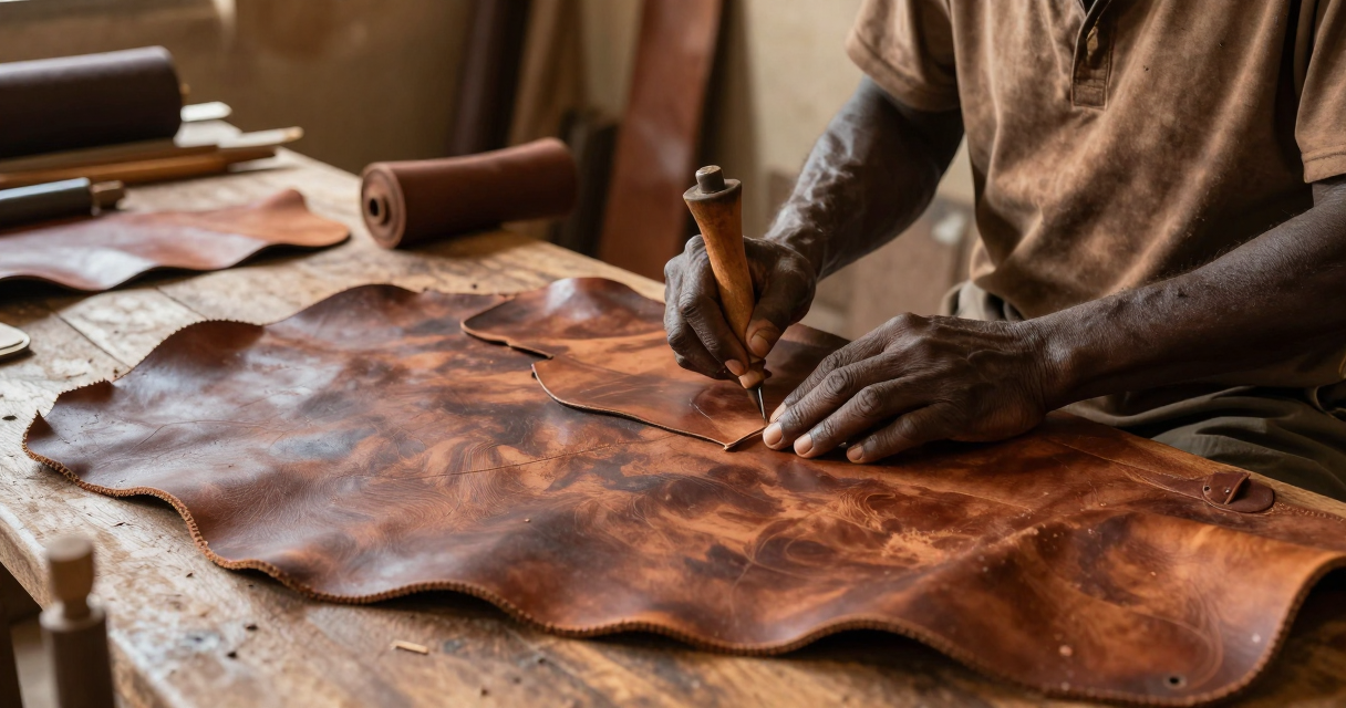 African leather craftsmanship — The Timeless Art of Vegetable Tanning