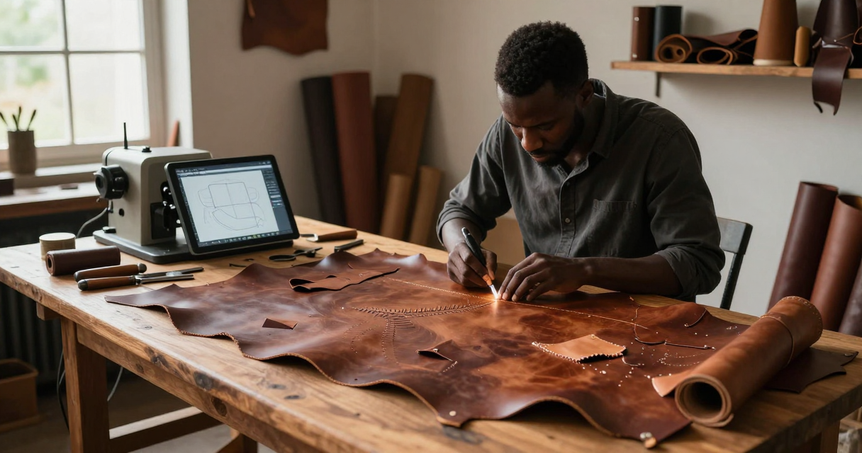 African leather craftsmanship — Integrating Artificial Intelligence with Traditional Skills