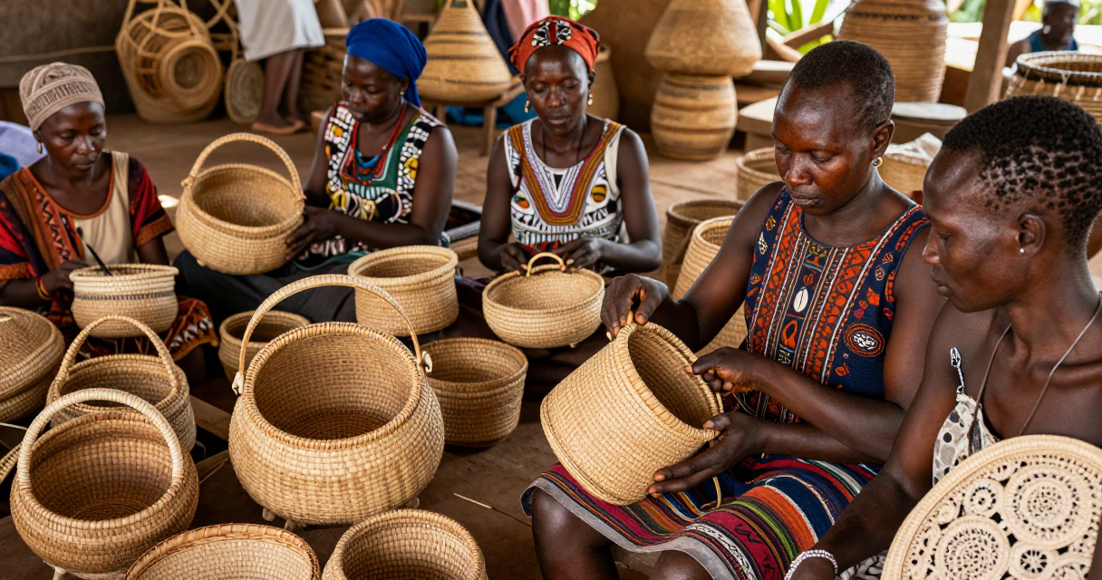 How African Basketry Reflects Cultural Identity and Skills — Connecting with Artisans and Communities