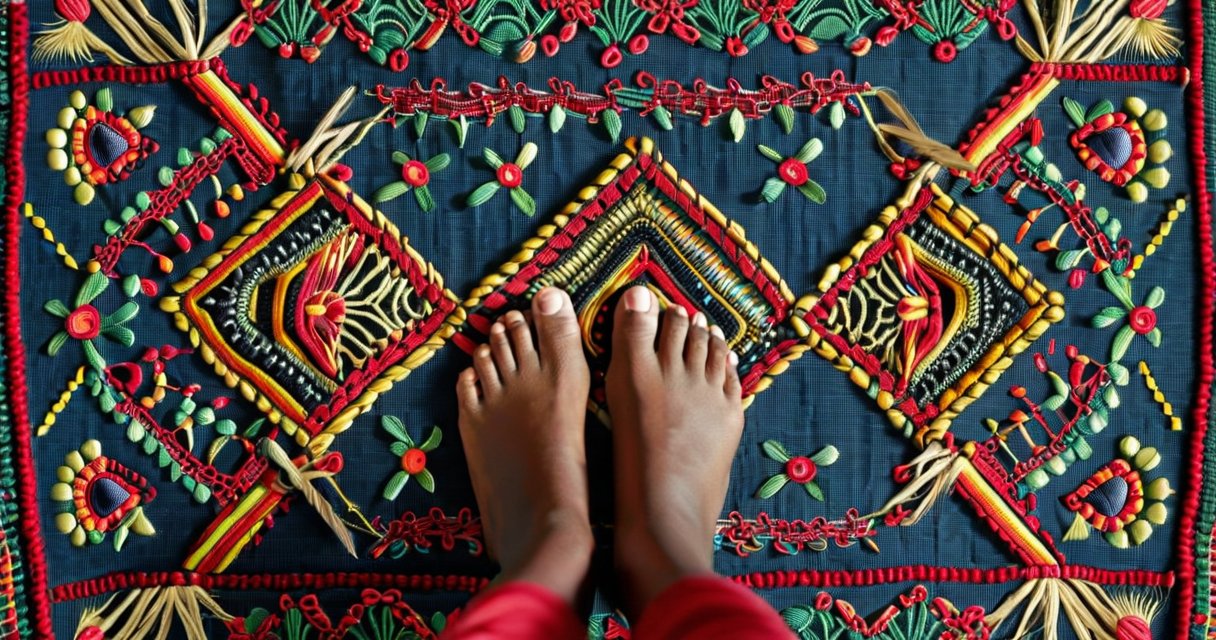 Historical background of traditional African embroidery